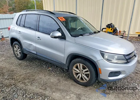 2016 Volkswagen Tiguan S from USA, damaged, VIN WVGAV7AX3GW559507